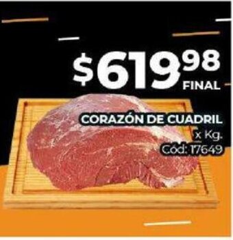 Diarco Corazon de Cuadril x kg oferta