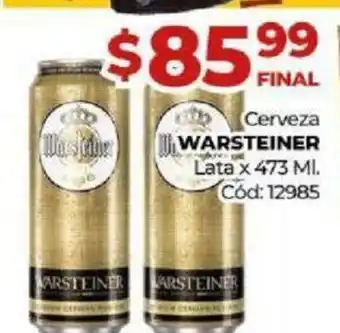 Diarco Warsteiner Cerveza Lata x 473ml oferta