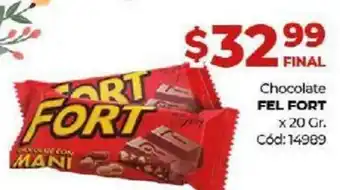 Diarco Fel Fort Chocolate x 20gr. oferta