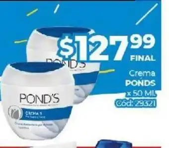 Diarco Ponds Crema x 50ml oferta