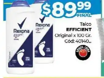 Diarco Eficient Talco Original x 100gr oferta