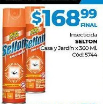 Diarco Selton Insecticida Casa y Jardín x 360 ml oferta