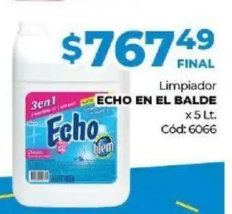 Diarco Echo En El Blade Limpiador x 5 Lt. oferta