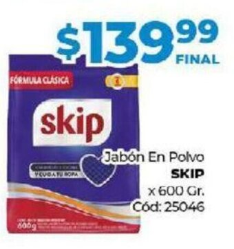 Diarco Skip Jabón En Polvo x 600gr . oferta