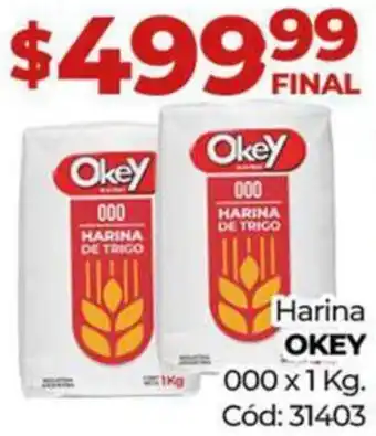 Diarco Harina OKEY 000 x 1kg oferta