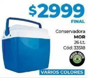 Diarco Mor Conservadora 26Lt oferta