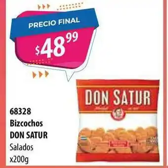 Micropack Bizcochos Don Satur Salados x 200g oferta