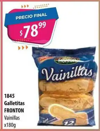 Micropack Galletitas Fronton Vainillas x 180g oferta