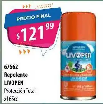 Repelente Livopen Protección Total x 165cc