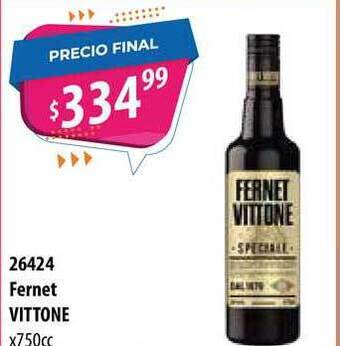 Micropack Fernet Vittone x 750cc oferta