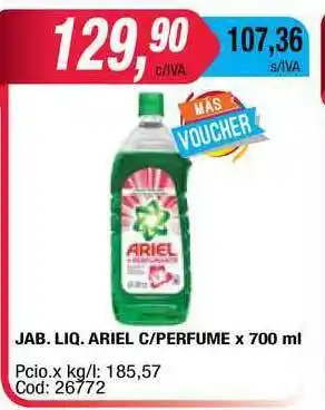 Maxiconsumo Jab. Liq. Ariel C Perfume x 700ml oferta