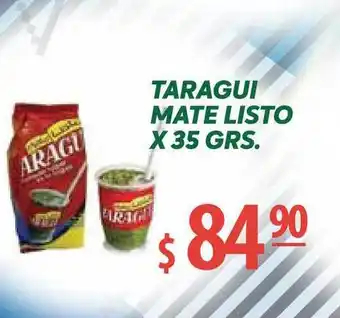 Unico Supermercados Taragui Mate Listo x 35grs. oferta
