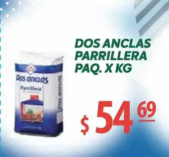 Unico Supermercados Dos Anclas Parrillera Paq. x Kg oferta