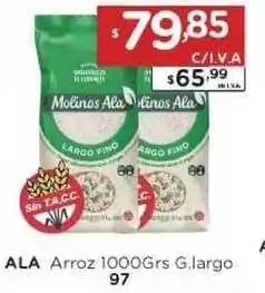 Ala Arroz 1000grs G.largo 97
