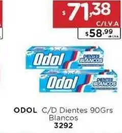 Hipermay Odol C/D Dientes 90grs Blancos 3292 oferta