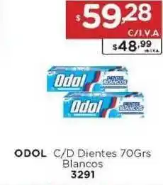 Hipermay Odol C/D Dientes 70grs Blancos 3291 oferta