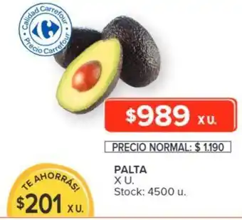 Carrefour PALTA XU oferta