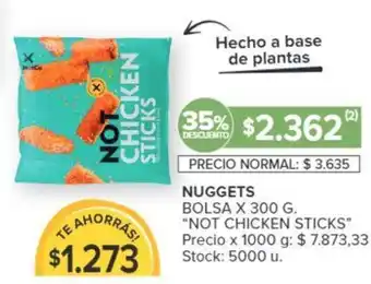 Carrefour NUGGETS BOLSA X 300G oferta