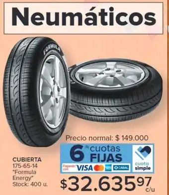 Carrefour CUBIERTA 175-65-14 oferta