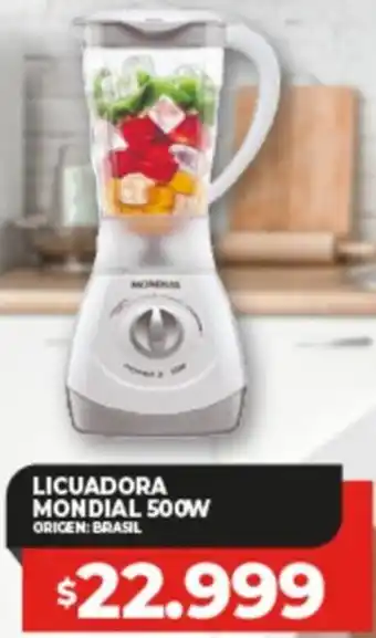 Supermayorista Vital LICUADORA MONDIAL 500W oferta