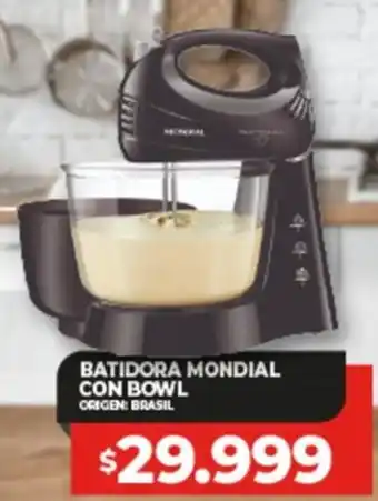Supermayorista Vital BATIDORA MONDIAL CON BOWL oferta