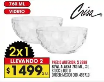 Coto BOWL ALASKA 760ML oferta