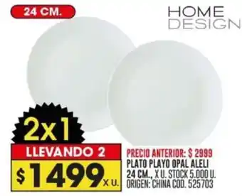 Coto PLATO PLAYO OPAL ALELI 24CM oferta