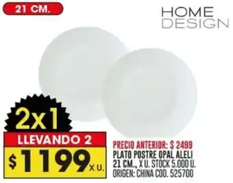 Coto PLATO POSTRE OPAL ALELI 21CM oferta