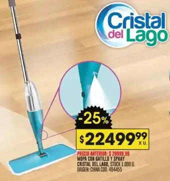 Coto MOPA CON GATILLO Y SPRAY CRISTAL DEL LAGO XU oferta