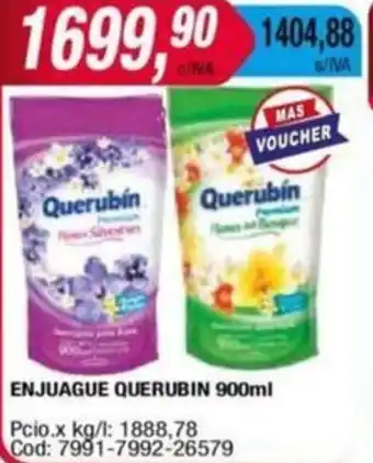 Maxiconsumo ENJUAGUE QUERUBIN 900ml oferta