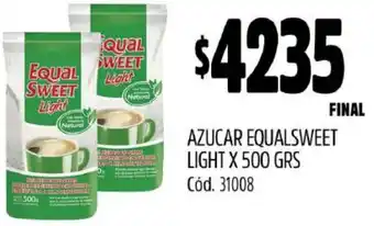 Supermercados Yaguar AZUCAR EQUALSWEET LIGHT X 500GR oferta