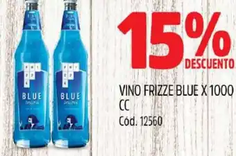 Supermercados Yaguar VINO FRIZZE BLUE X 1000CC oferta