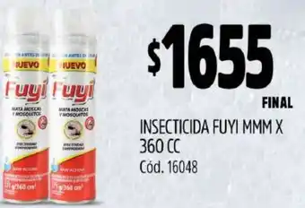 Supermercados Yaguar INSECTICIDA FUYI MMM X 360CC oferta