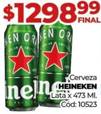 Diarco Cerveza HEINEKEN Lata x 473ML oferta