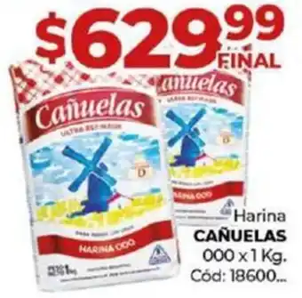 Diarco Harina CAÑUELAS 000 x 1KG oferta