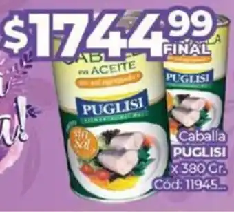 Diarco Caballa PUGLISI x 380GR oferta