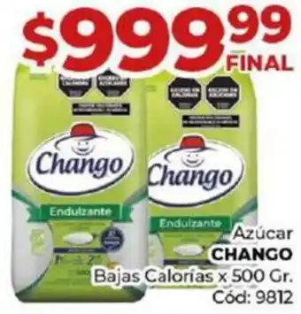 Diarco Azúcar CHANGO Bajas Calorías x 500gr oferta