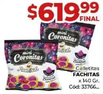 Diarco Galletitas FACHITAS x 140gr oferta