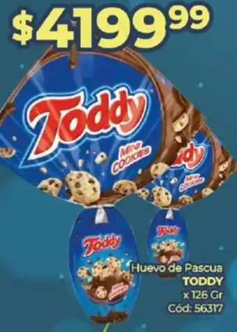 Diarco Huevo de Pascua TODDY x 126gr oferta
