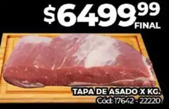Diarco TAPA DE ASADO X KG oferta
