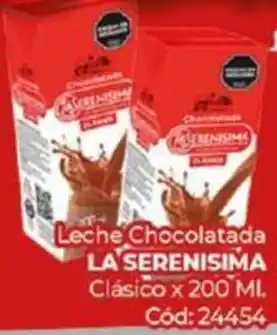 Diarco Leche Chocolatada LA SERENISIMA Clásico x 200ml oferta