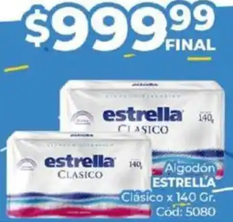 Diarco Algodón ESTRELLA Clásico x 140gr oferta