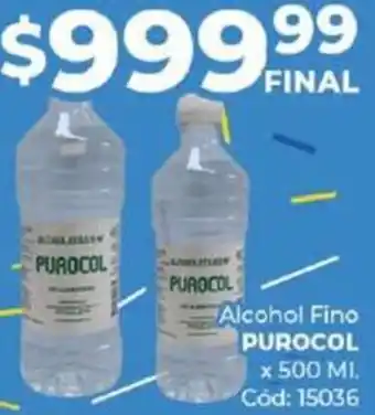 Diarco Alcohol Fino PUROCOL x 500ml oferta