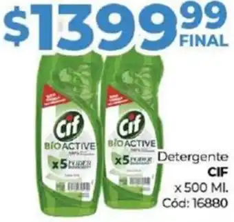 Diarco Detergente CIF x 500ml oferta