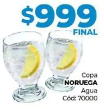 Diarco Copa NORUEGA Agua oferta