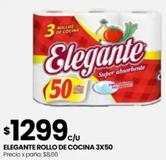 Punto Mayorista ELEGANTE ROLLO DE COCINA 3X50 oferta