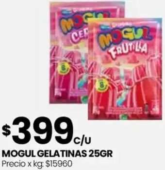 Punto Mayorista MOGUL GELATINAS 25GR oferta
