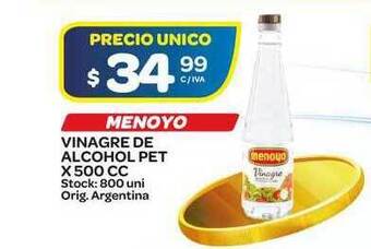Carrefour Maxi Menoyo Vinagre de Alcohol Pet x 500cc oferta
