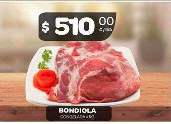 Carrefour Maxi Bondiola Congelada x Kg oferta