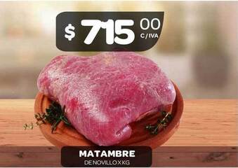 Carrefour Maxi Matambre de Novillo x Kg oferta